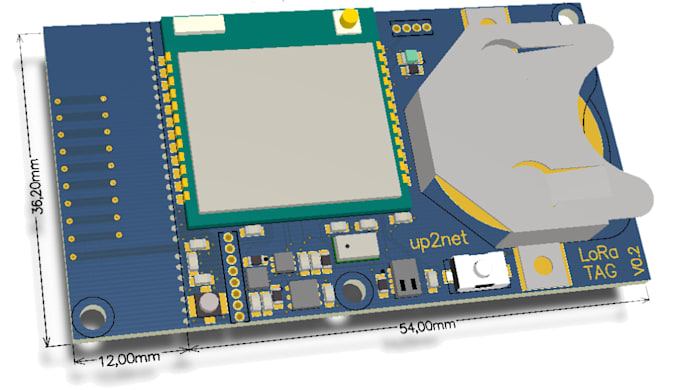 design lora rf pcb for long range communication with antenna optimization