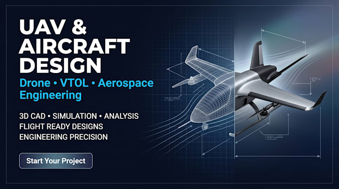 design expert 3d model drones vtol uav quadcopter manufacture custom fixed wing