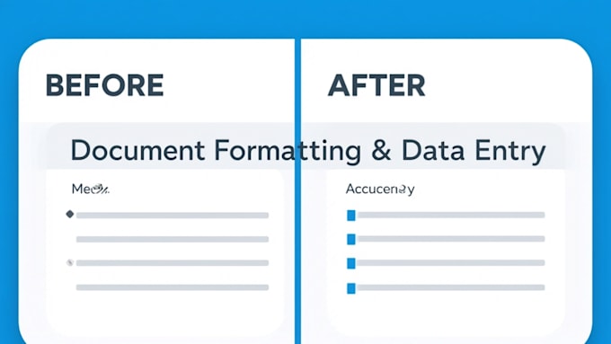 do document formatting and data entry for you