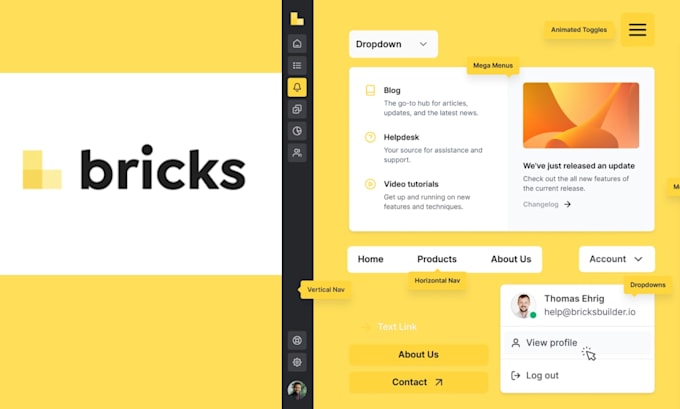 build a stunning wordpress website using bricks builder
