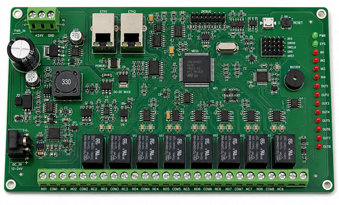 design flyback, buck boost, power supply circuit with emi emc pcb design