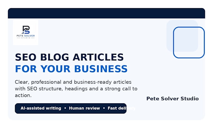 write SEO blog posts that rank on google