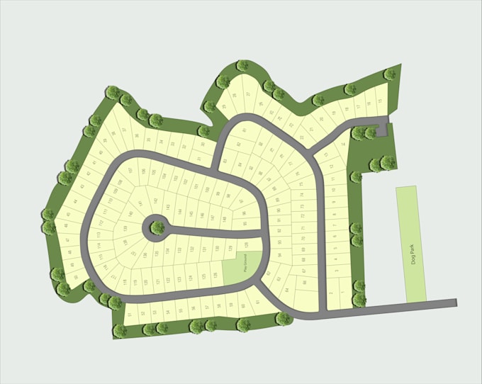 create site plan, plat map, campground map, subdivision design in 24hours