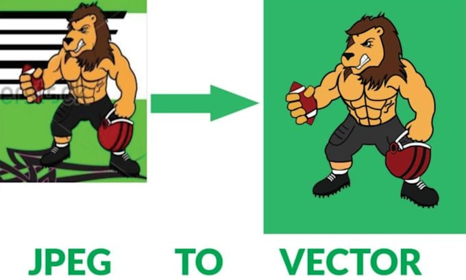 do vector tracing, logo to vector and recreate your design quickly and perfectly