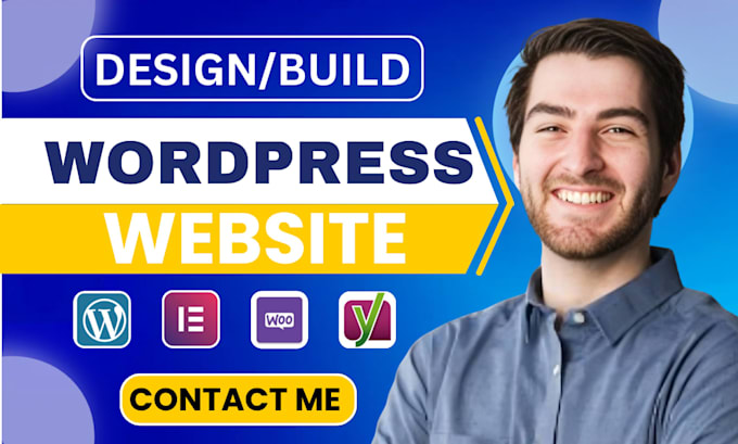 build a high speed custom wordpress website development with elementor pro