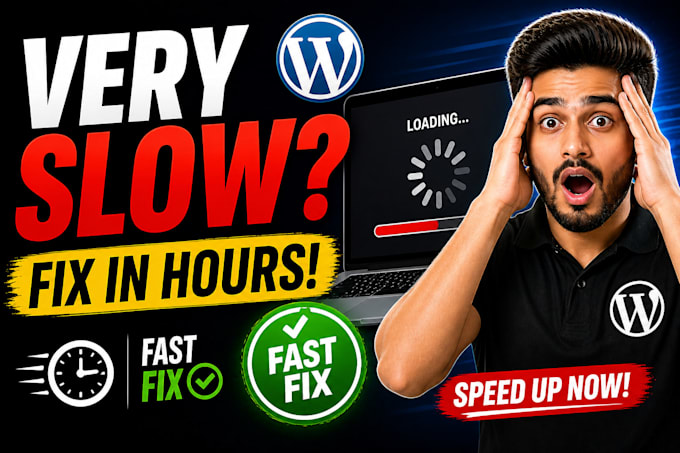 fix slow wordpress website loading issues fast