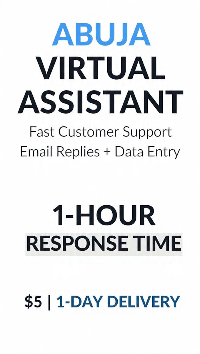 do customer support, data entry, and email replies in 1 hour