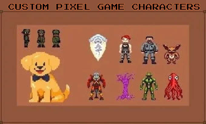 create 2d pixel art game background tileset rpg map sprite sheet animation asset
