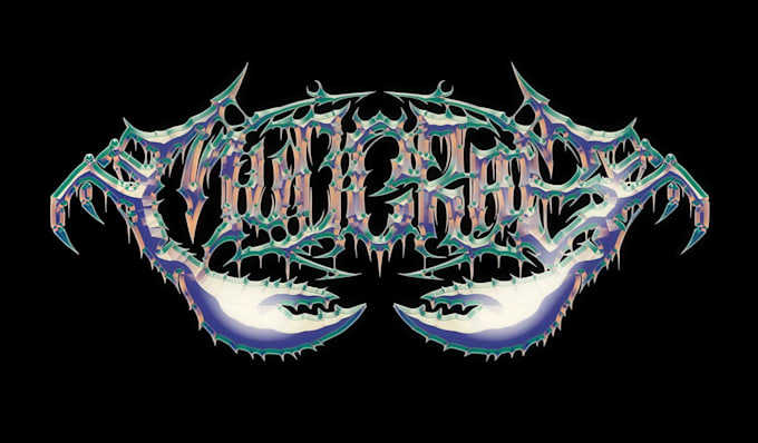 do custom graffiti hardcore metal logo design