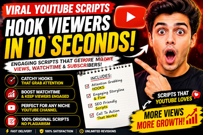 write engaging youtube scripts for your channel growth