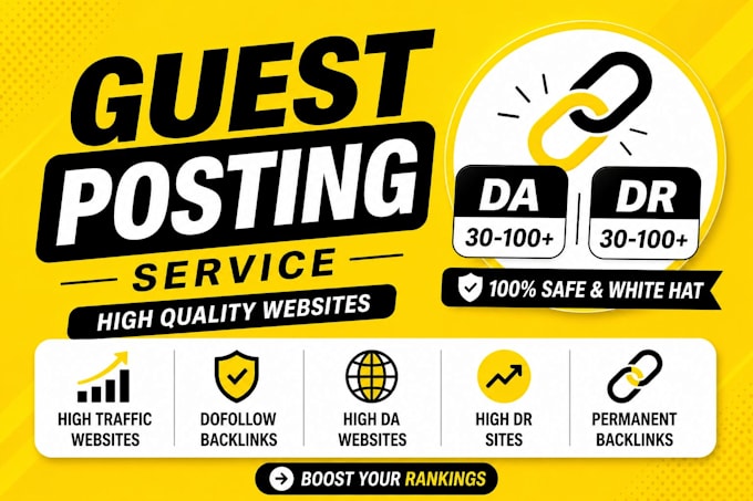 provide permanent dofollow guest blog backlinks