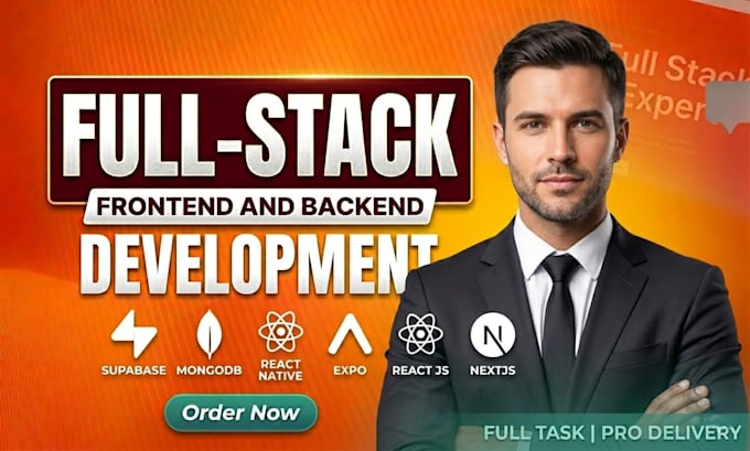 develope full stack website using mern or nextjs