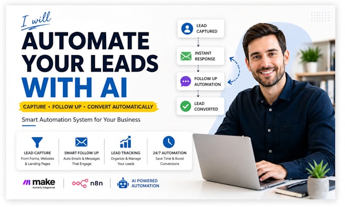 build ai lead capture and follow up automation system for your business