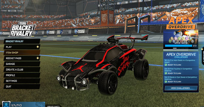 be ur rocket leauge teammate