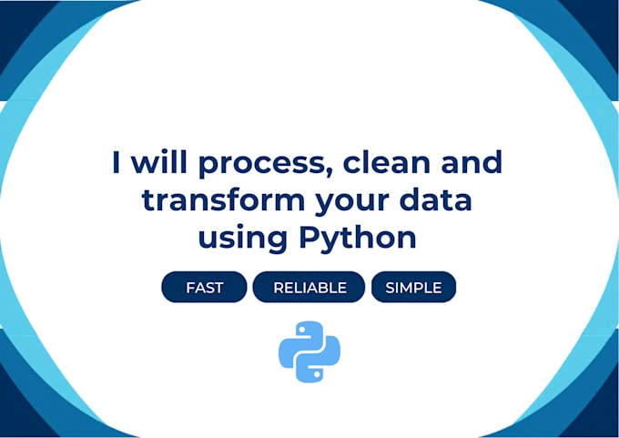process, clean and transform your data using python