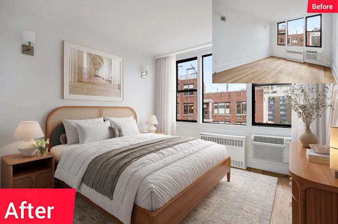 provide professional real estate virtual staging and renovation
