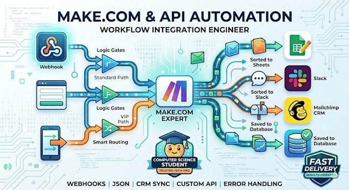 build custom API and make workflow automations