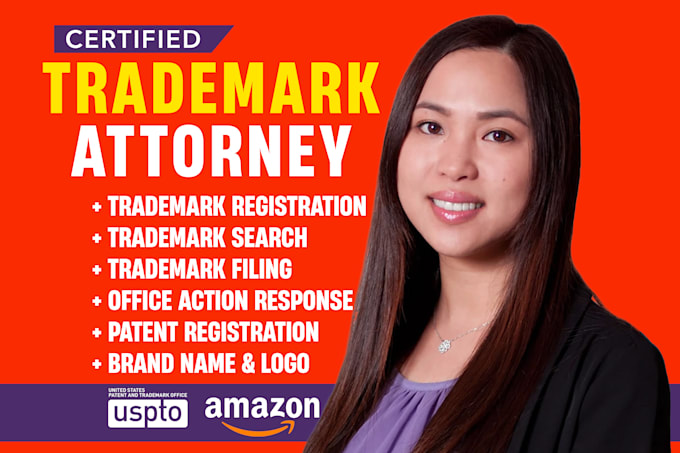 be your US licensed attorney for trademark registration and patent filing