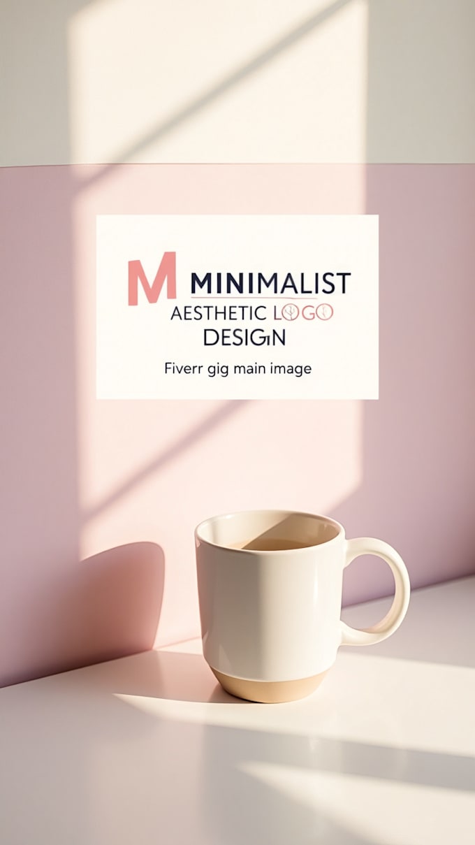 design aesthetic and minimalist logo