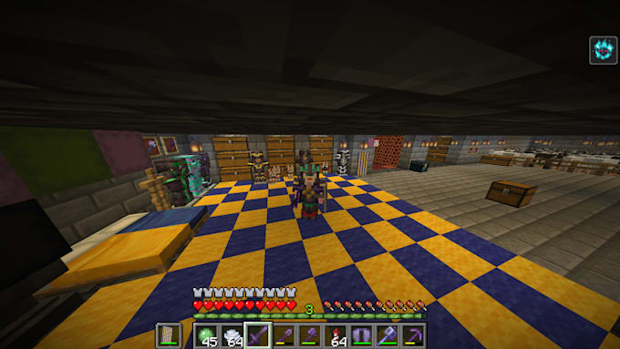 grind netherite and diamonds in minecraft java