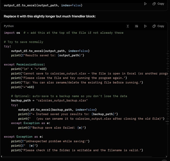 help you with any programing problem you have with python