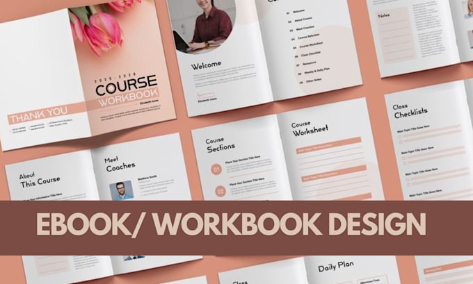 design professional workbooks and journals with interactive pdfs for KDP