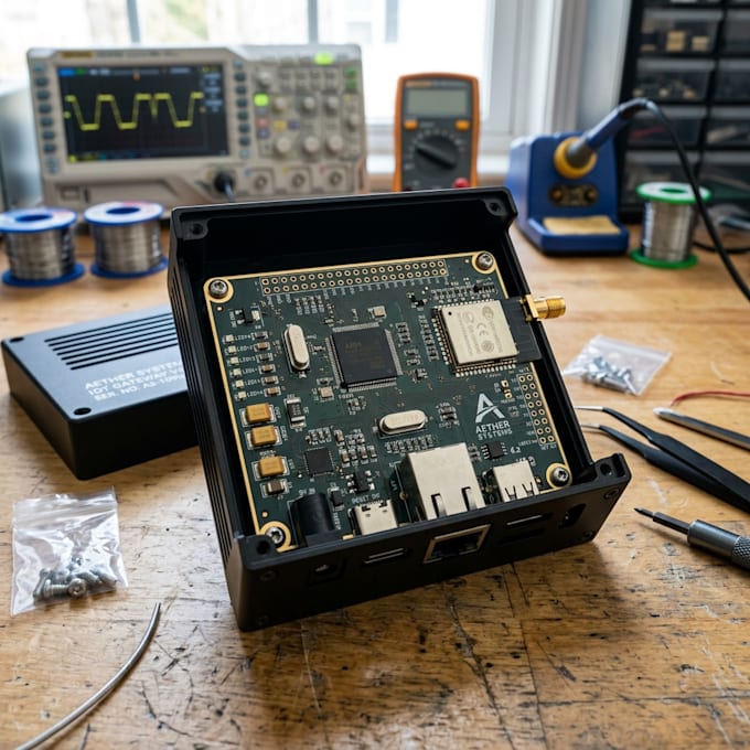 l build pcb design with custom enclosure