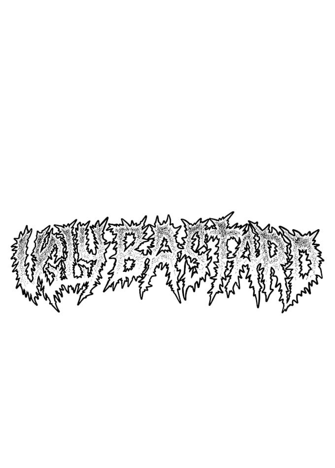 create custom logo and font for band