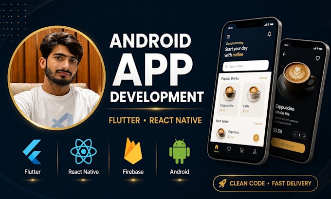 build a cross platform android app using flutter and react native