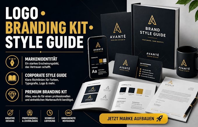 Erstelle professionelles logo design, branding kit und style guide by ...