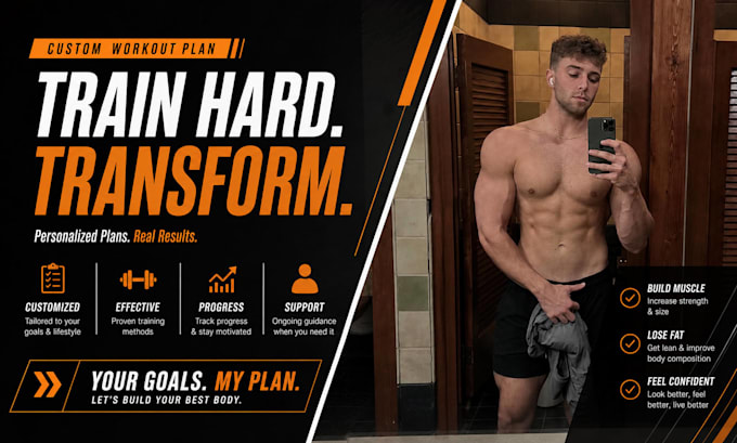 create a personalized workout plan to your fitness goals