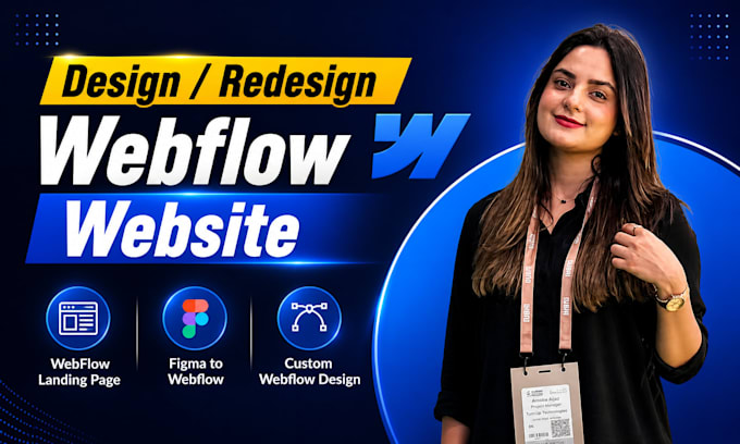 Be webflow expert for webflow website design, figma to webflow, and ...