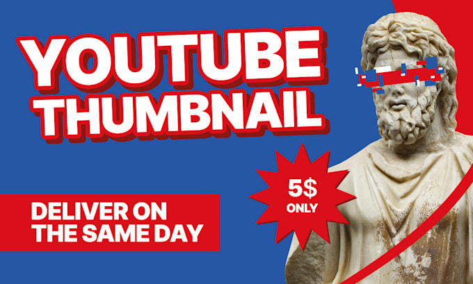 create an youtube thumbnail that will high your views