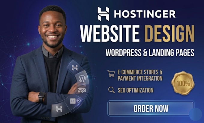 hostinger website design redesign hostinger wordpress website  hostinger website