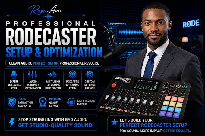 setup, fix, and optimize your rodecaster pro for podcast and streaming