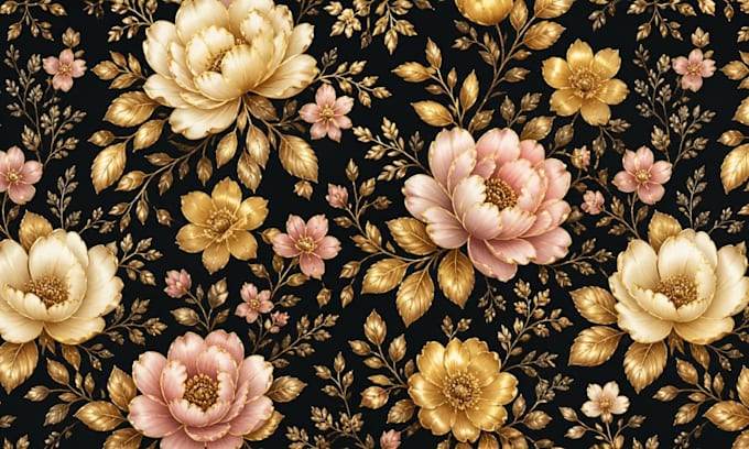 design seamless patterns for fabric packaging