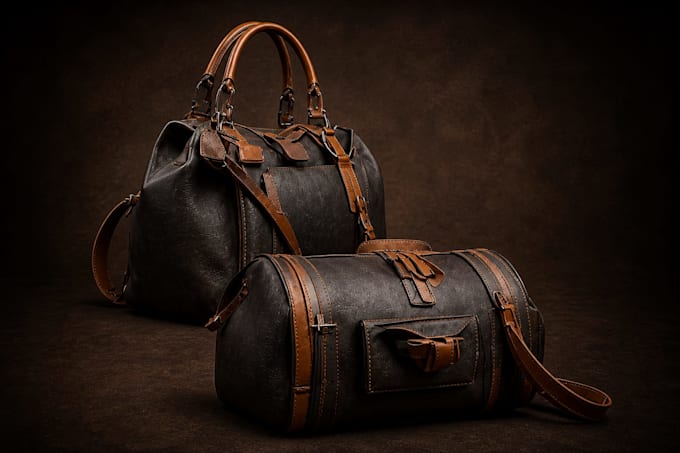design realistic 3d bag, handbag or backpack with high quality rendering