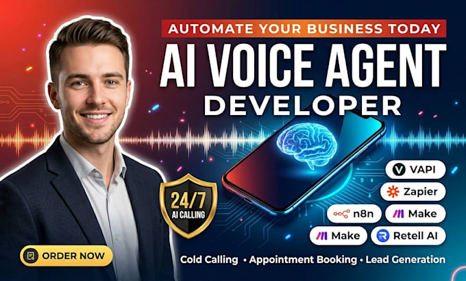 build voice ai agent vapi voice agent ai cold calling agent make com automation