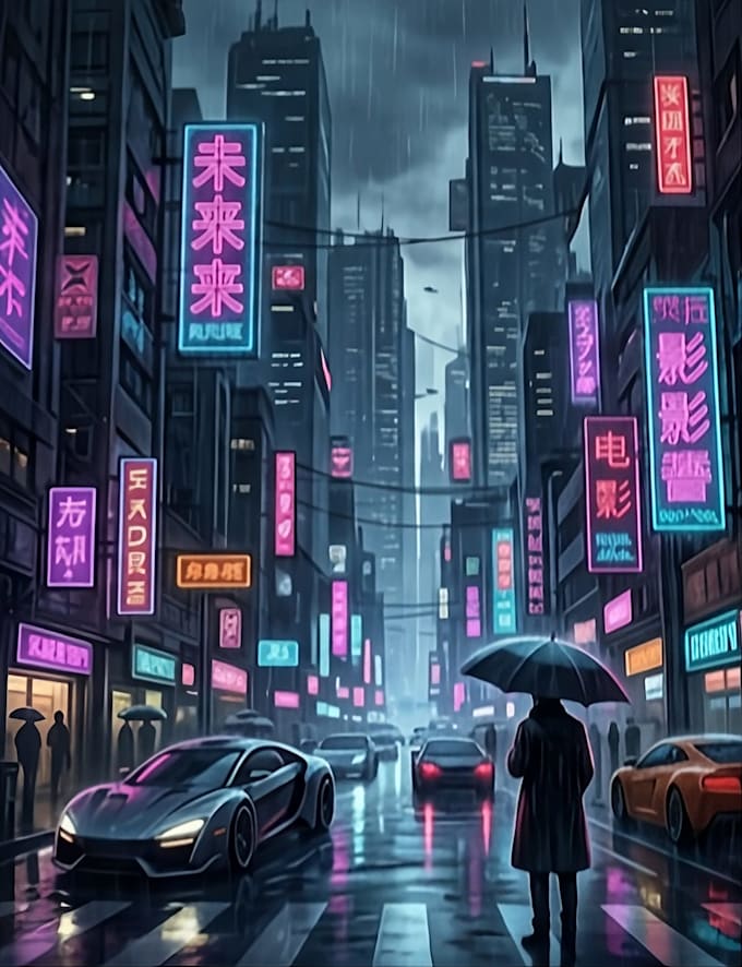 create unique ai concept art and high quality illustrations