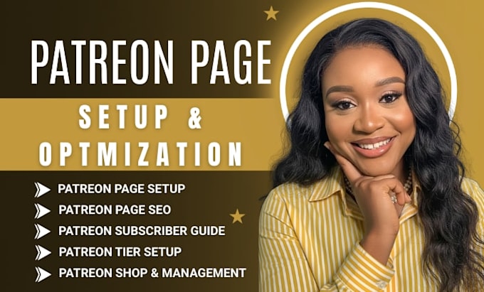 complete patreon page setup and management to attract subscriber