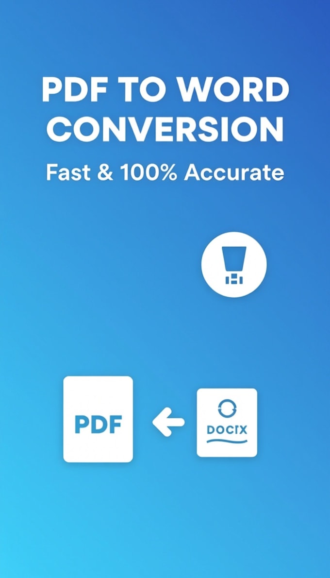 convert PDF to word and data entry in 24 hours