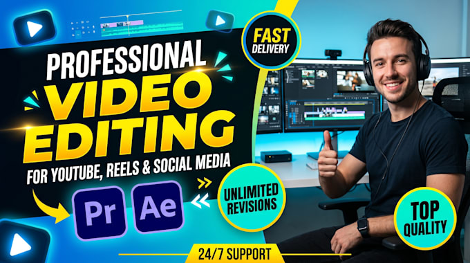 edit your youtube videos professionally and fast