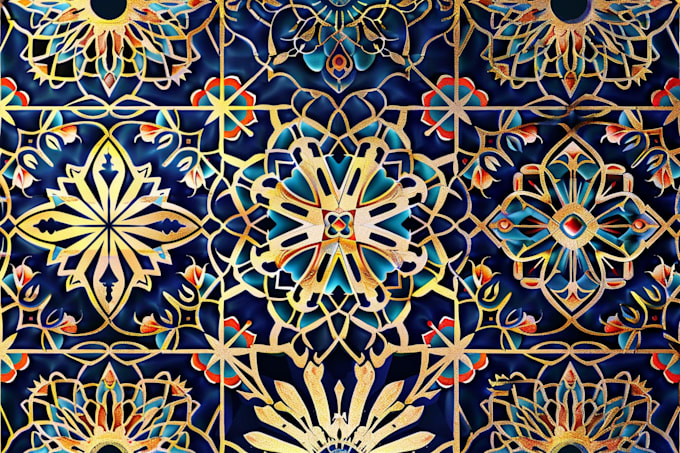 design abstract vector luxury geometric pattern design
