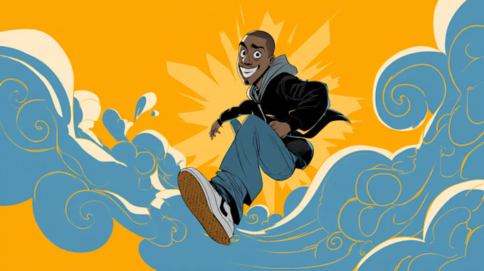 draw cartoon illustrations for you