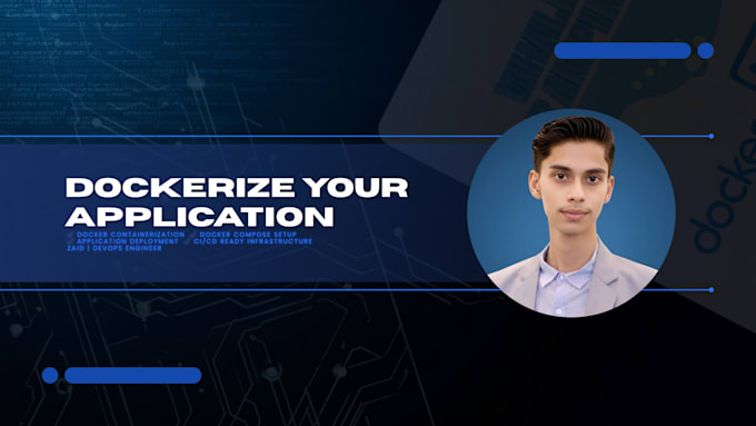 dockerize your application using docker and docker compose