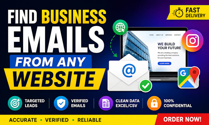 find business emails from any website