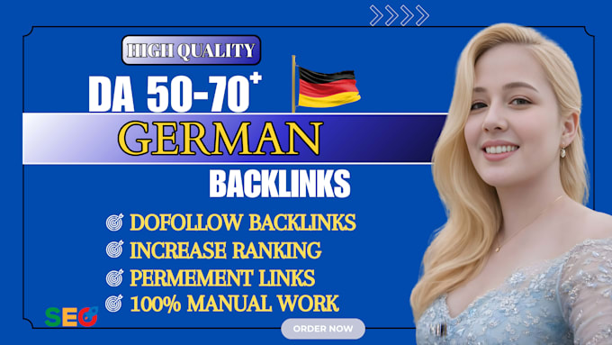 provide premium german backlinks for link building