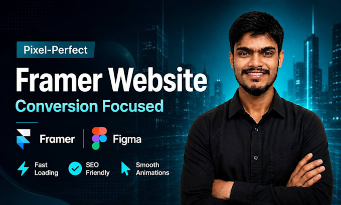 do responsive framer website design, figma to framer
