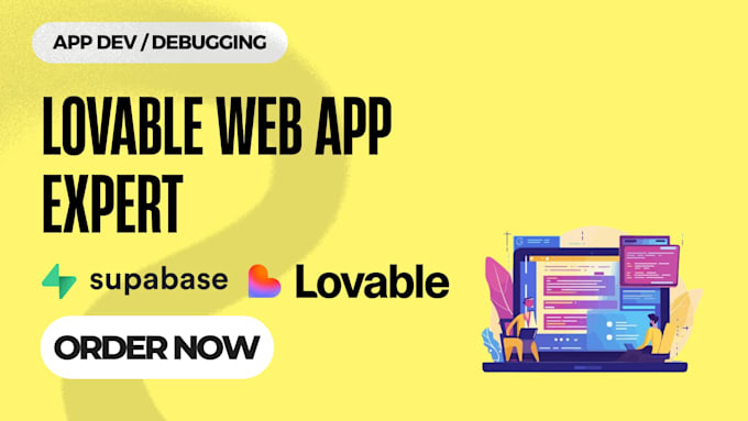 build or fix lovable website, lovable ai supabase webapp
