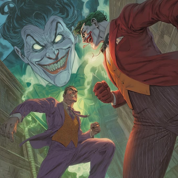 draw a cover art or comic cover art